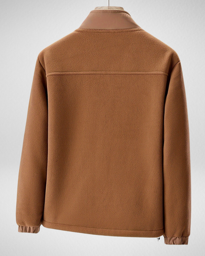 Heren Fleece Jas – Warm & Comfortabel – Herfst & Winter