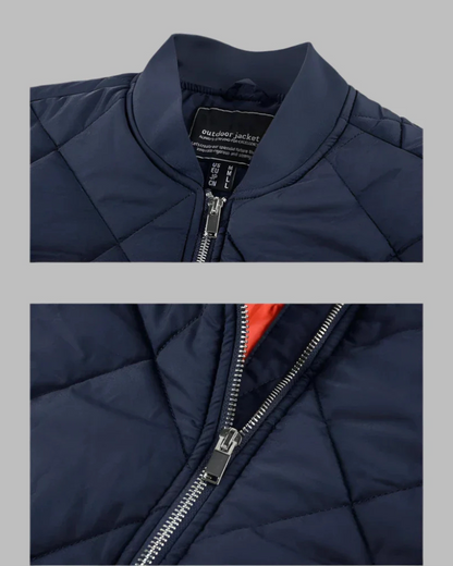 Heren Gewatteerd Bomberjack – Casual  – Herfst & Winter