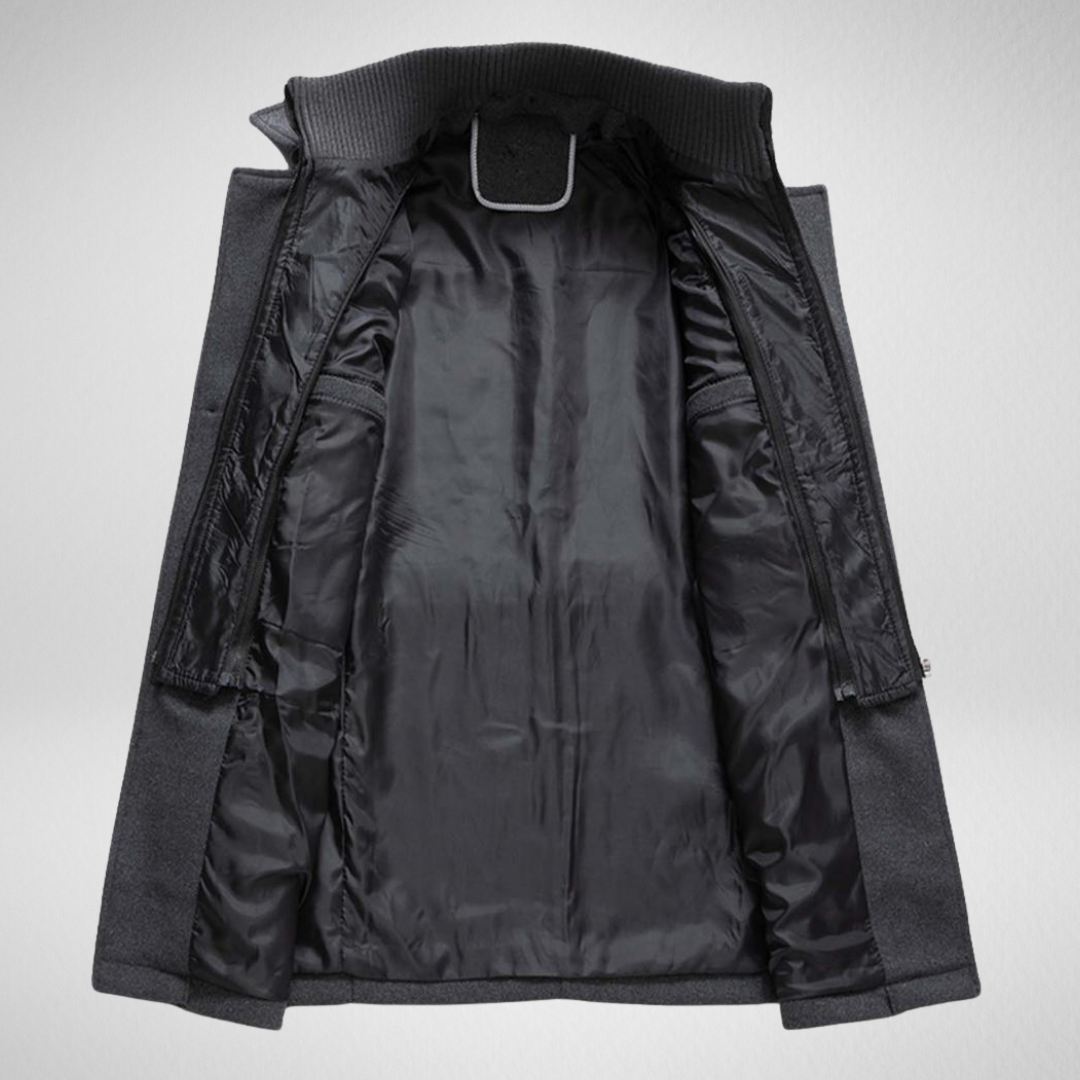 Heren Mantel Winterjas – Warm – Met Voering