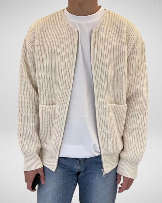 Heren Gebreide Cardigan – Comfortabel – Modern Design