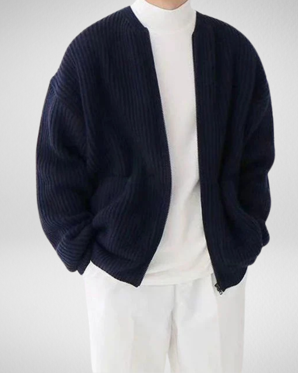 Heren Gebreide Cardigan – Comfortabel – Modern Design