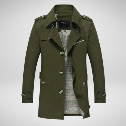 Heren Trenchcoat – Waterdicht - Herfst & Winter