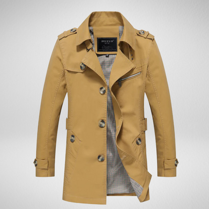 Heren Trenchcoat – Waterdicht - Herfst & Winter