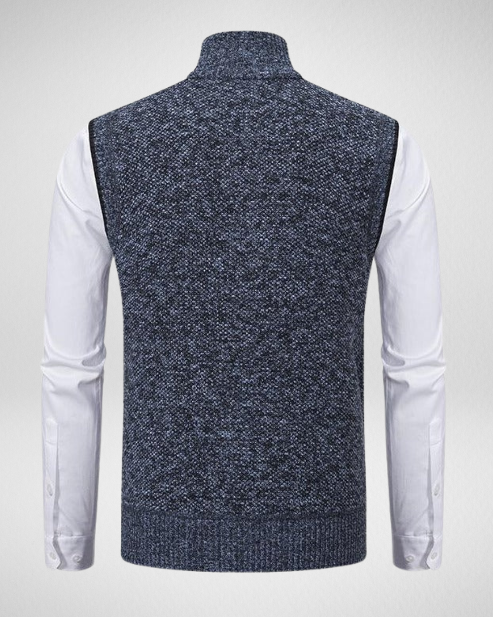 Heren Gebreid Business Vest – Elegant & Comfortabel
