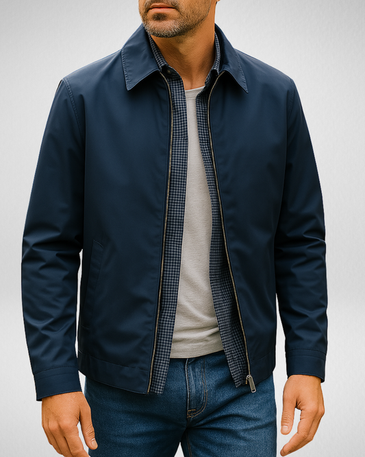 Heren Lichtgewicht Jas – Casual & Winddicht
