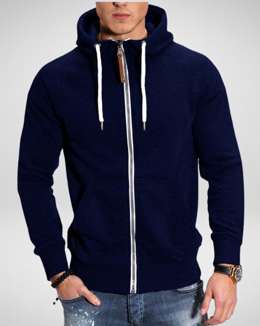 Heren Hoodie – Rits & Capuchon – Casual Sportieve Look