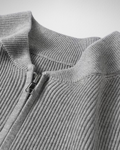 Heren Gebreide Cardigan – Elegantie & Comfort