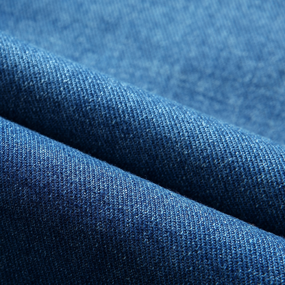 Heren Denim Blazer – Enkele Rij Knopen – Herfst