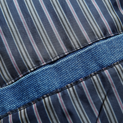 Heren Denim Blazer – Enkele Rij Knopen – Herfst