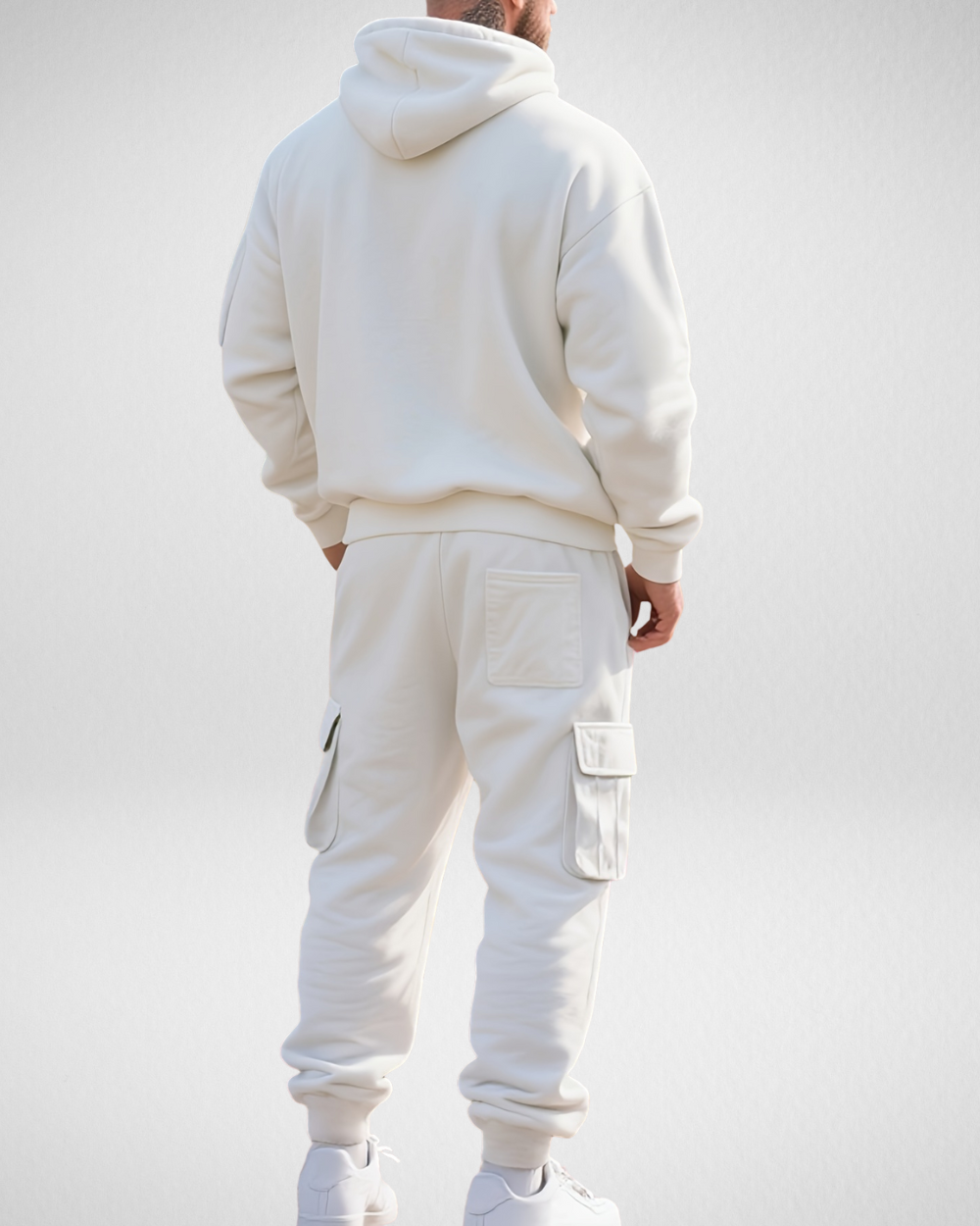 Heren Trainingspak – Hoodie & Cargo Broek – Winter