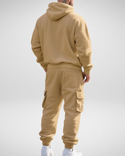 Heren Trainingspak – Hoodie & Cargo Broek – Winter