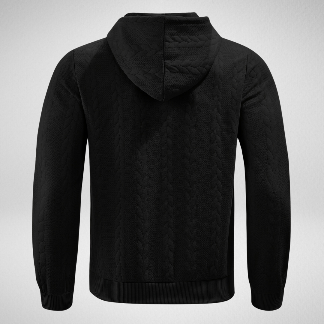 Heren Hoodie – Gebreid Patroon – Herfst
