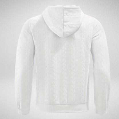 Heren Hoodie – Gebreid Patroon – Herfst