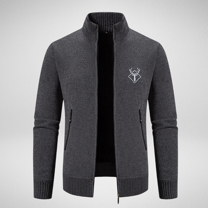 Heren Vest – Rits & Hoge Kraag – Stijlvolle Winter Look