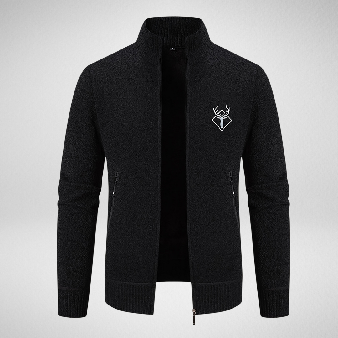 Heren Vest – Rits & Hoge Kraag – Stijlvolle Winter Look