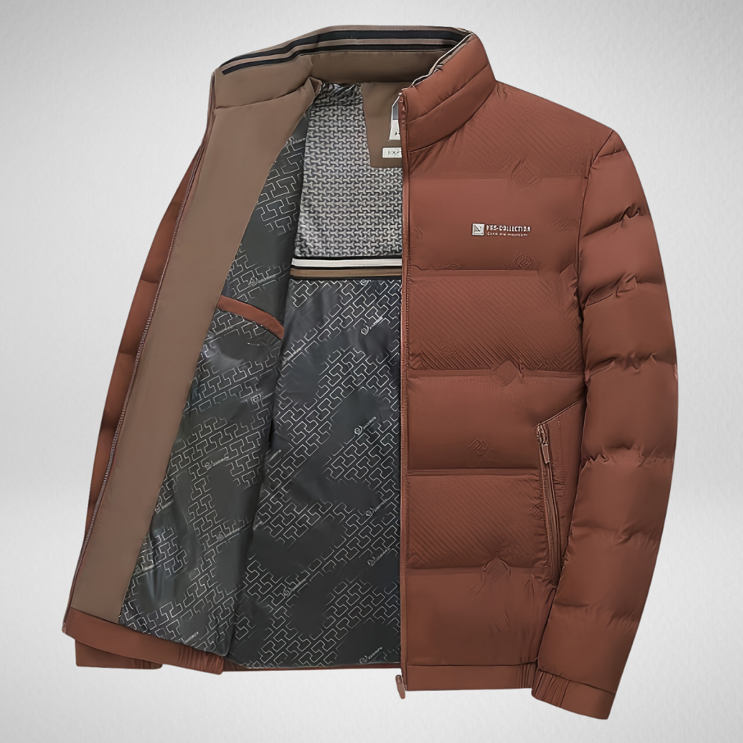 Heren Jas – Gewatteerd & Ritssluiting – Casual Winter Look