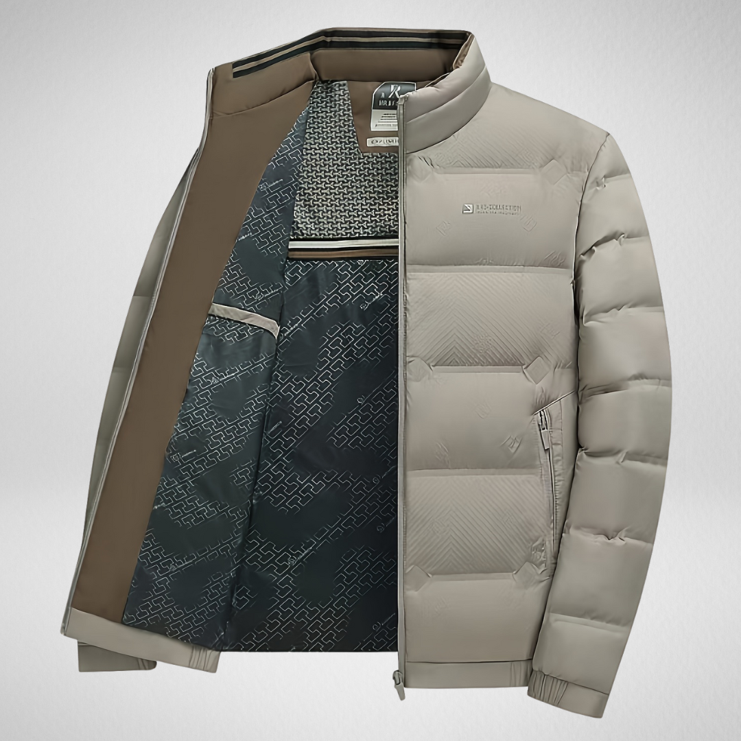 Heren Jas – Gewatteerd & Ritssluiting – Casual Winter Look