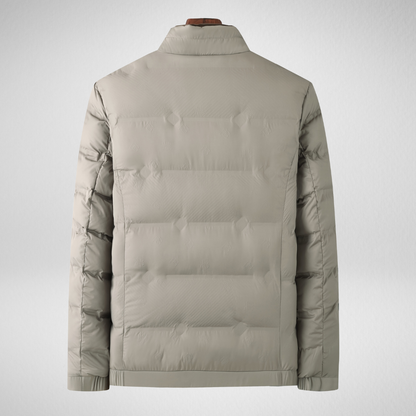 Heren Jas – Gewatteerd & Ritssluiting – Casual Winter Look
