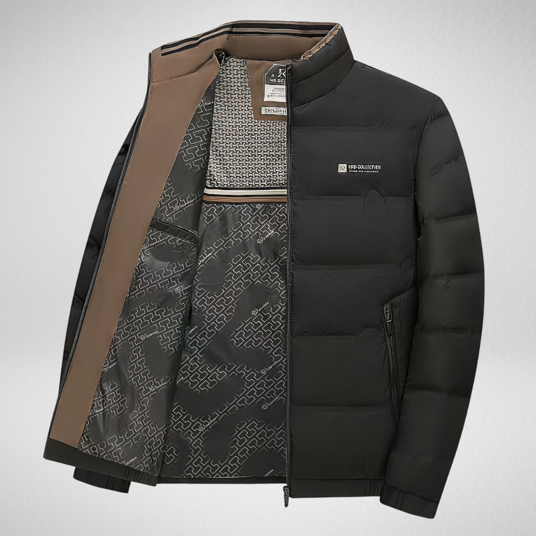 Heren Jas – Gewatteerd & Ritssluiting – Casual Winter Look