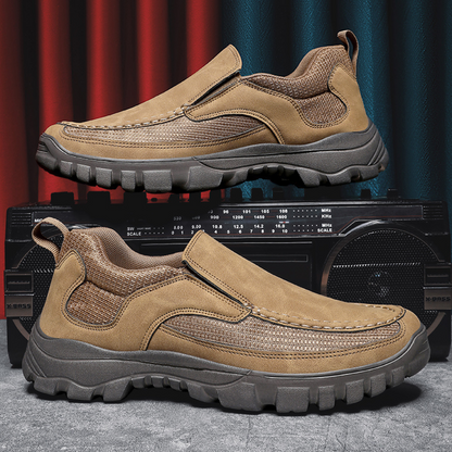Heren Instapper Schoenen – PU Leerlook – Comfortabele EVA Zool