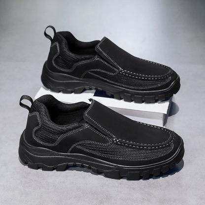 Heren Instapper Schoenen – PU Leerlook – Comfortabele EVA Zool