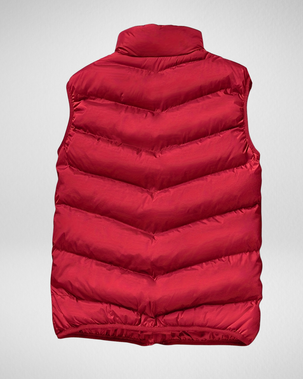 Heren Bodywarmer – Gewatteerd – Met Rits en Hoge Kraag