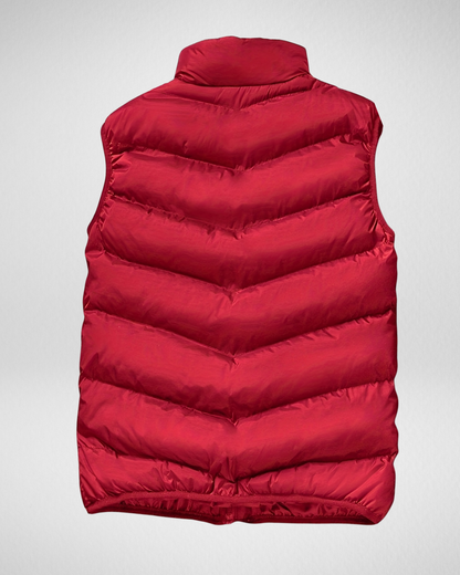 Heren Bodywarmer – Gewatteerd – Met Rits en Hoge Kraag