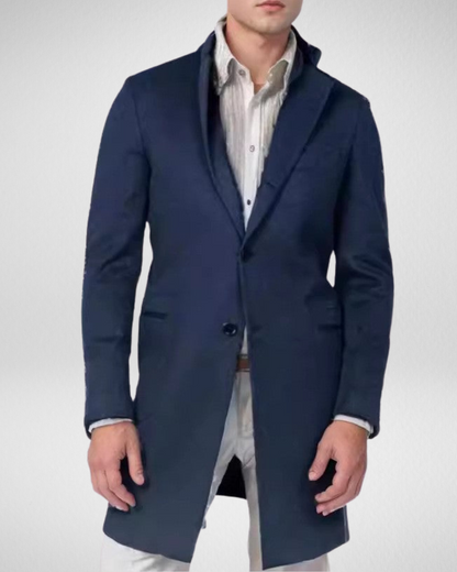 Heren Mantel Overcoat – Tijdloos – Tailored Fit