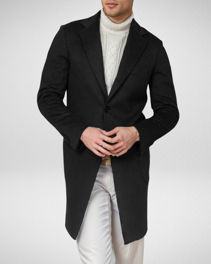 Heren Mantel Overcoat – Tijdloos – Tailored Fit