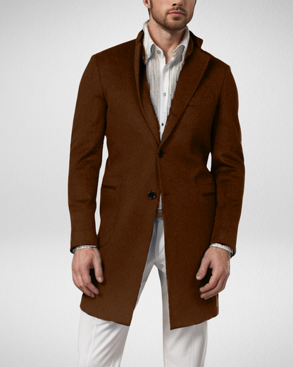 Heren Mantel Overcoat – Tijdloos – Tailored Fit