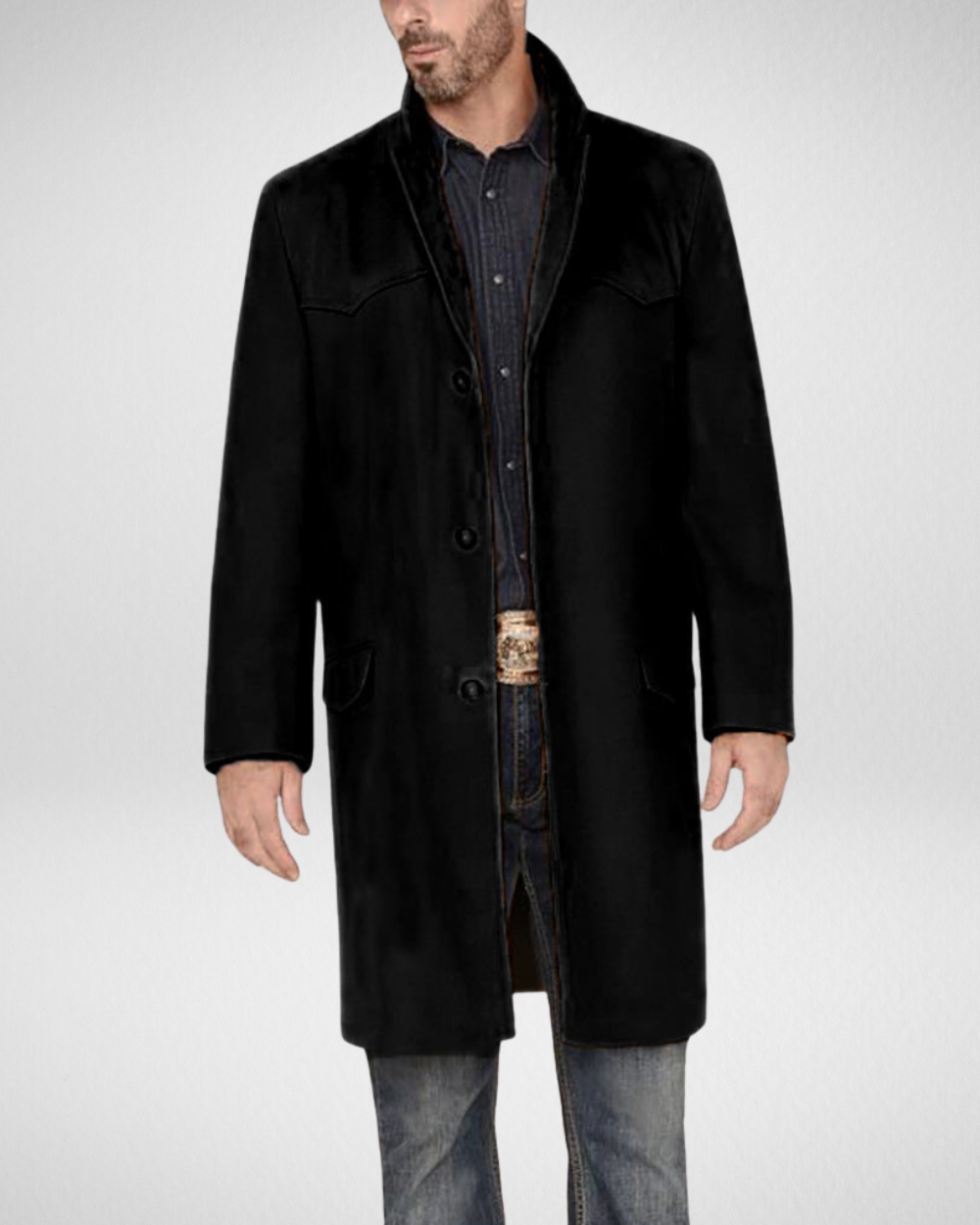 Heren Mantel Overcoat – Tailored Fit – Klassiek