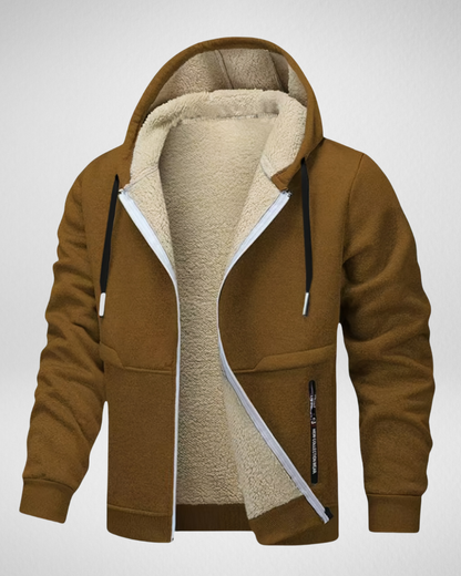 Heren Winter Hoodie Vest – Warm & Comfortabel