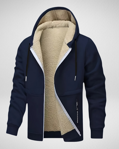 Heren Winter Hoodie Vest – Warm & Comfortabel