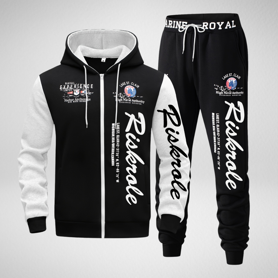 Heren Trainingspak met Capuchon – Regular Fit – Casual