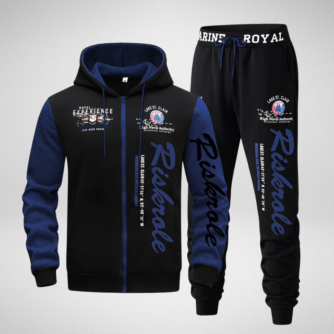 Heren Trainingspak met Capuchon – Regular Fit – Casual