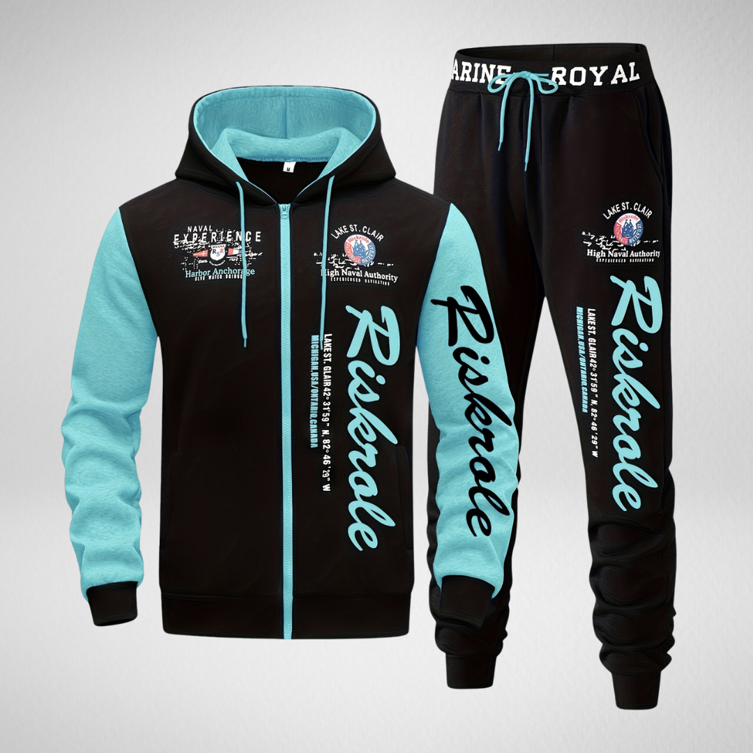 Heren Trainingspak met Capuchon – Regular Fit – Casual