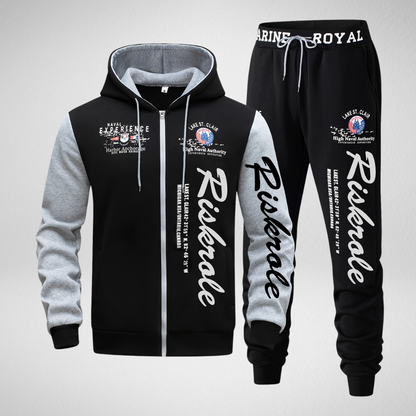 Heren Trainingspak met Capuchon – Regular Fit – Casual