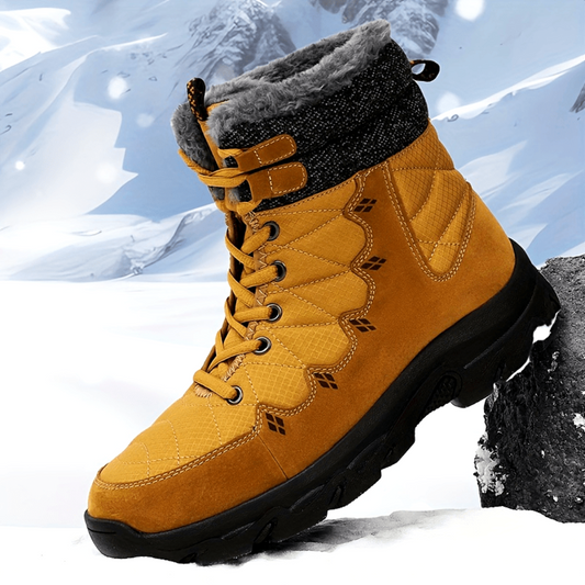 Heren Winterboots – Waterdicht – Gevoerde Outdoor Schoen