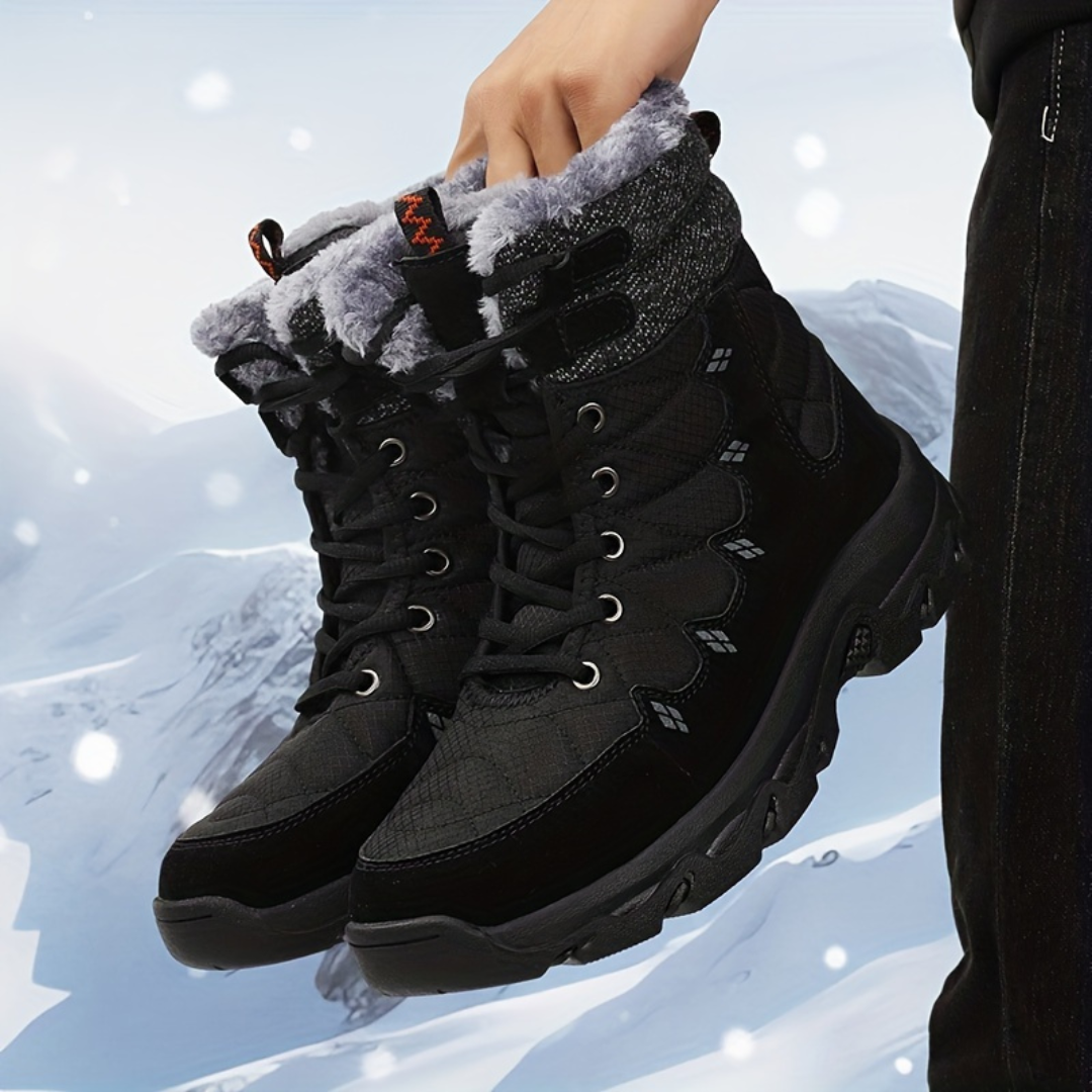 Heren Winterboots – Waterdicht – Gevoerde Outdoor Schoen
