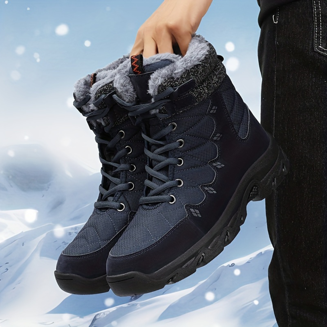 Heren Winterboots – Waterdicht – Gevoerde Outdoor Schoen