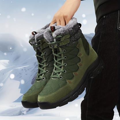 Heren Winterboots – Waterdicht – Gevoerde Outdoor Schoen