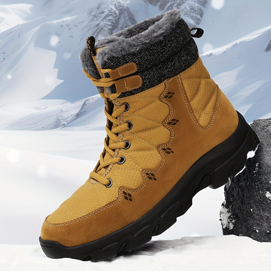Heren Winterboots – Waterdicht – Gevoerde Outdoor Schoen