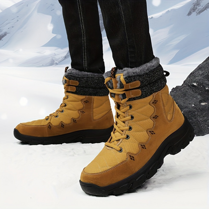 Heren Winterboots – Waterdicht – Gevoerde Outdoor Schoen