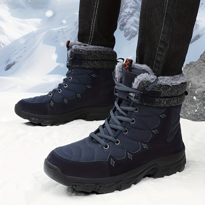 Heren Winterboots – Waterdicht – Gevoerde Outdoor Schoen