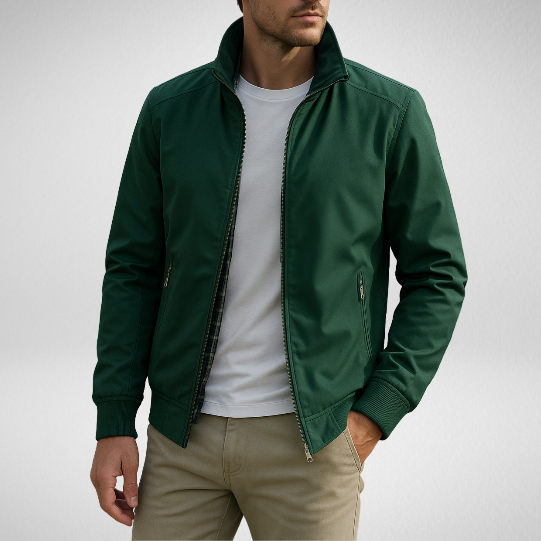 Heren voorjaarsjas – winddichte jas – casual