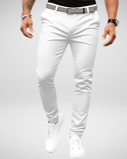 Slim Fit Broek Heren - Chino - Roem Herenmode