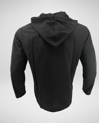 Herenshirt met Capuchon – Ademend & Casual