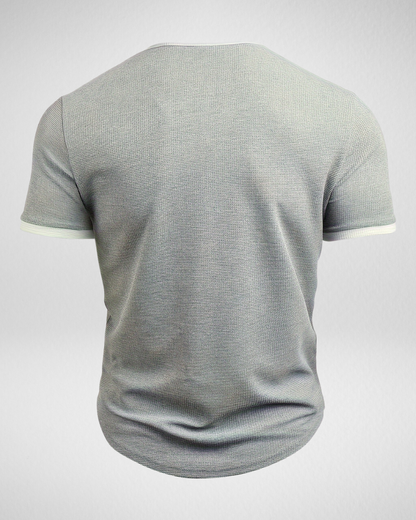 Heren T-Shirt - Grijs - Muscle Fit