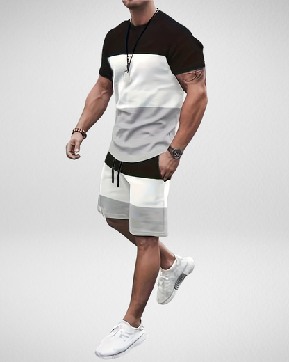Zomerset Heren - Sportief - T-Shirt & Shorts