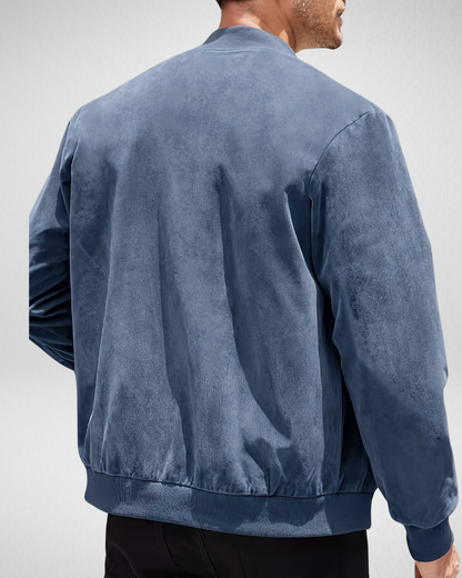 Herenjas Zomer Bomberjack – Suède Look